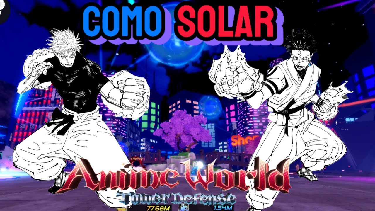 Como solar Sukuna Showdown e Shinjuku Showdown no Anime World Tower Defense