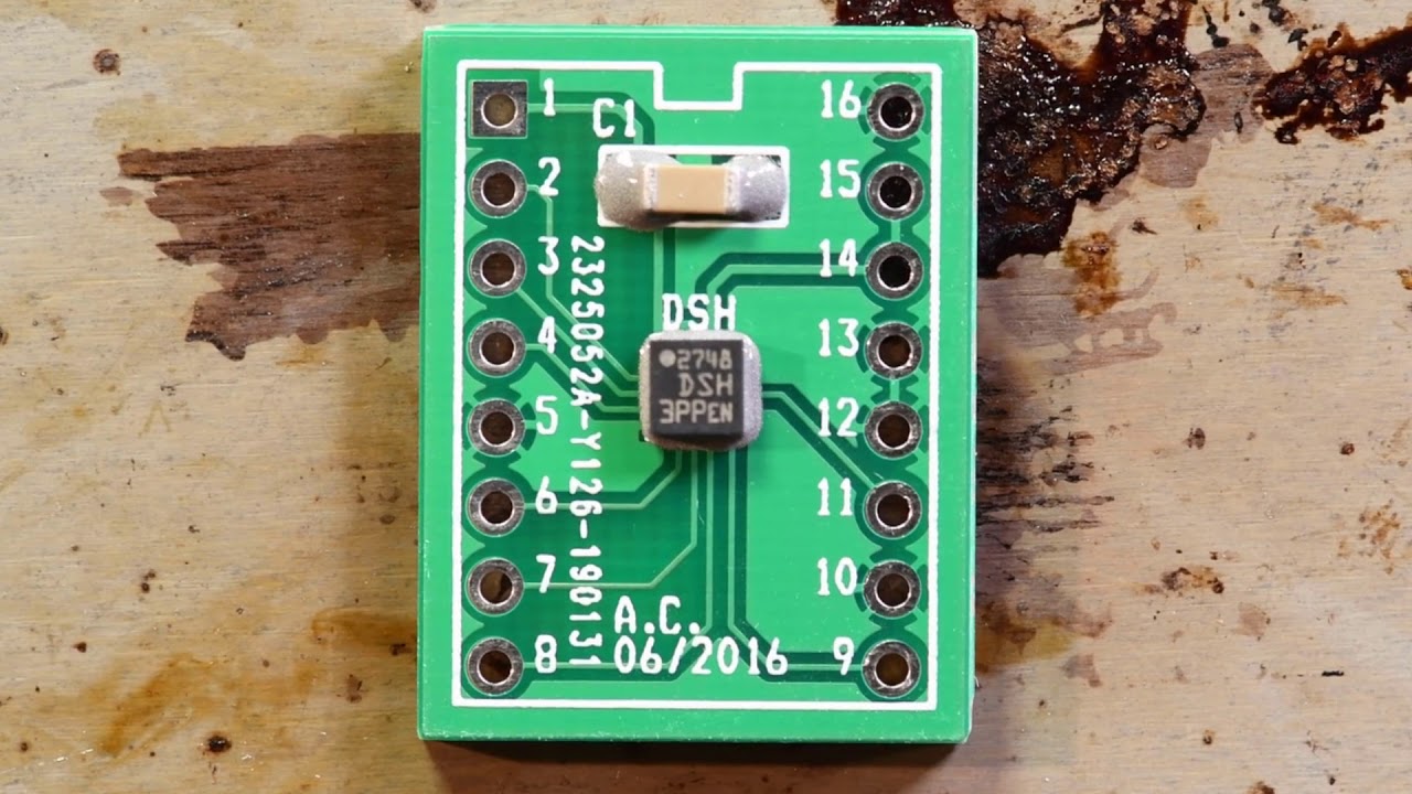 1.13 Soudure d'un QFN.