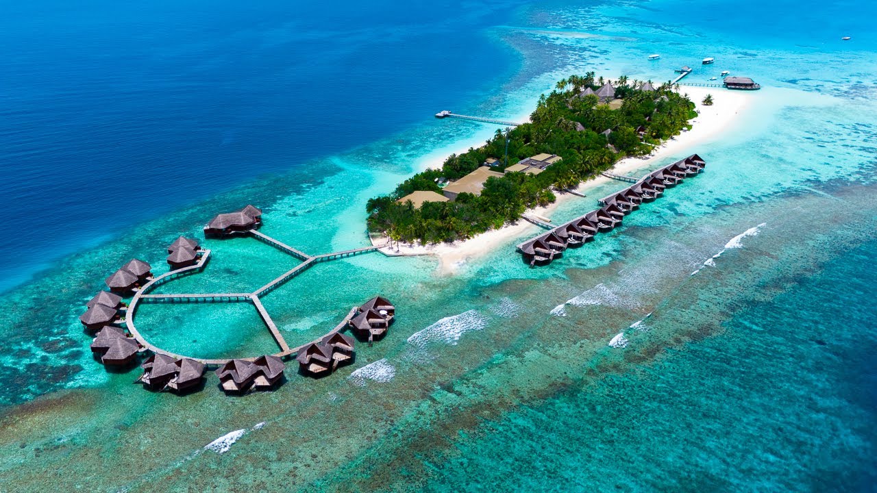 Mirihi Island Resort Maldives, Роскошный 5-звездочный курорт, Водный люкс за 5000$ (Полный тур в 4K)