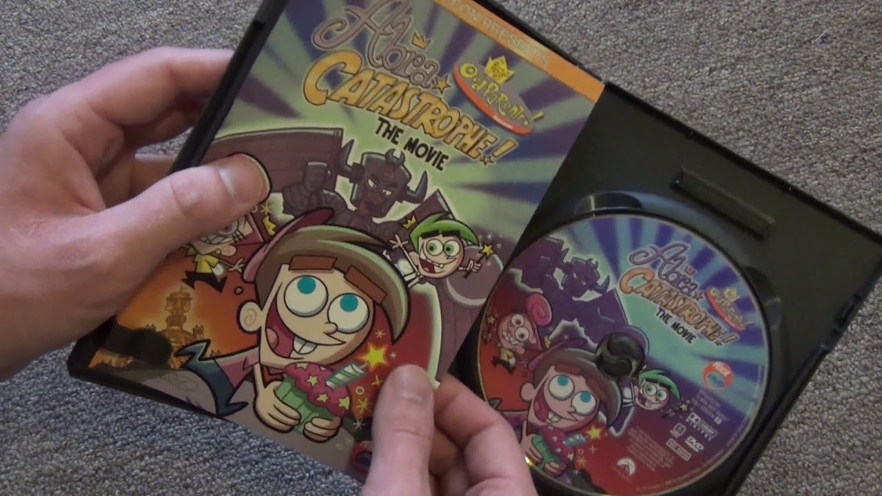 The Fairly Odd Parents! Abra Catastrophe! The Movie Nickelodeon DVD Unboxing