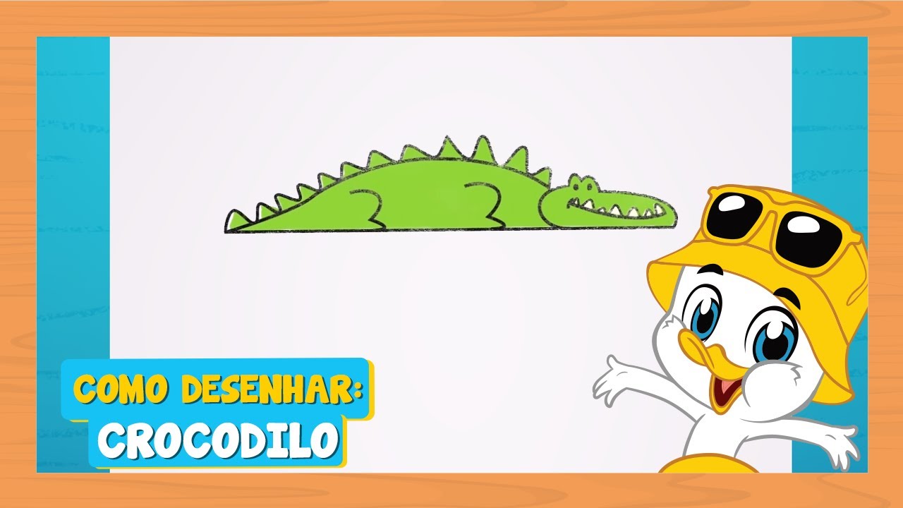 COMO DESENHAR UM CROCODILO | BLOQUINHO DA MARÉ EP. #31 | BEACH PARK STUDIOS