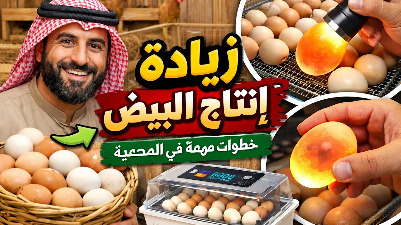 بعد هذا الفحص… عرفت ليش إنتاج البيض كان ضعيف 😱