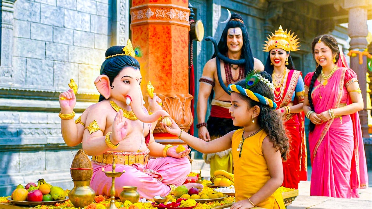कान्हा और गणेश जी की मित्रता देख महादेव प्रसन्न हुए | यशोमती मईया के नंदलाला | Shree Krishan