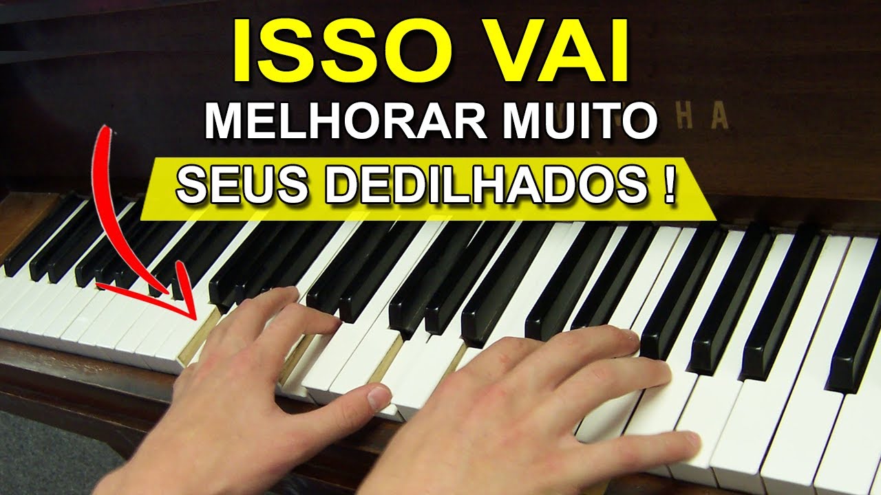 Melhore de Forma FANTÁSTICA Seu DEDILHADO No TECLADO  ( Aula Prática )