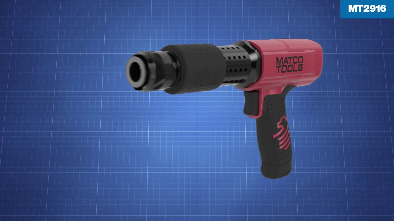 LONG BARREL AIR HAMMER - MT2916/MT2912