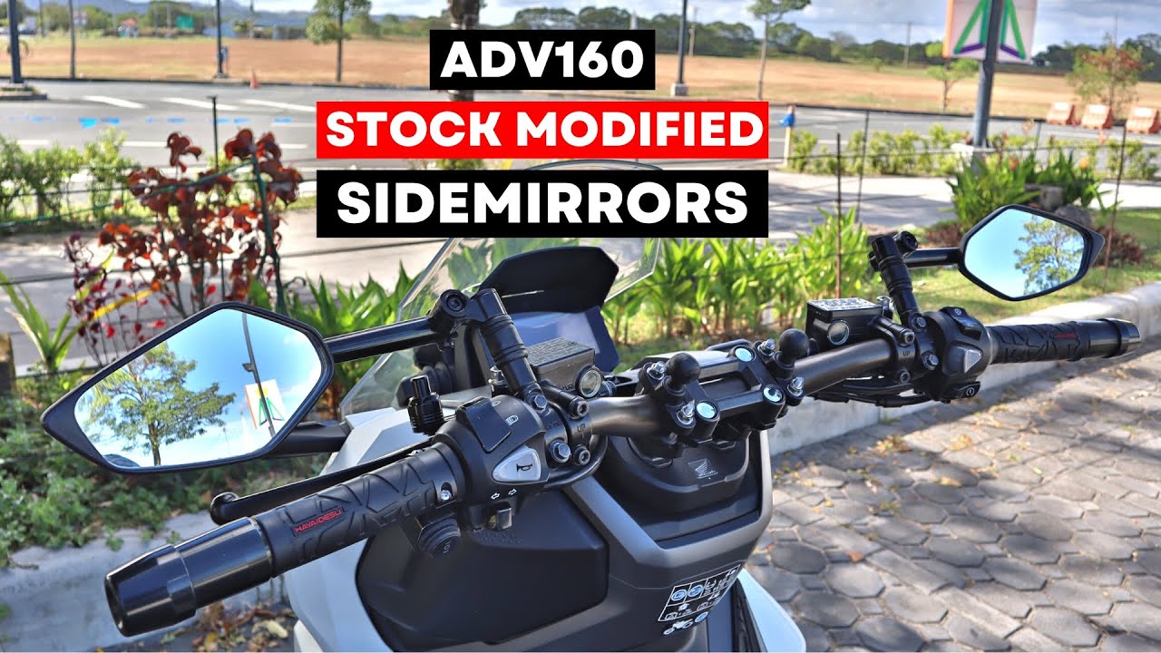 ADV 160 | Stock Modified Sidemirrors