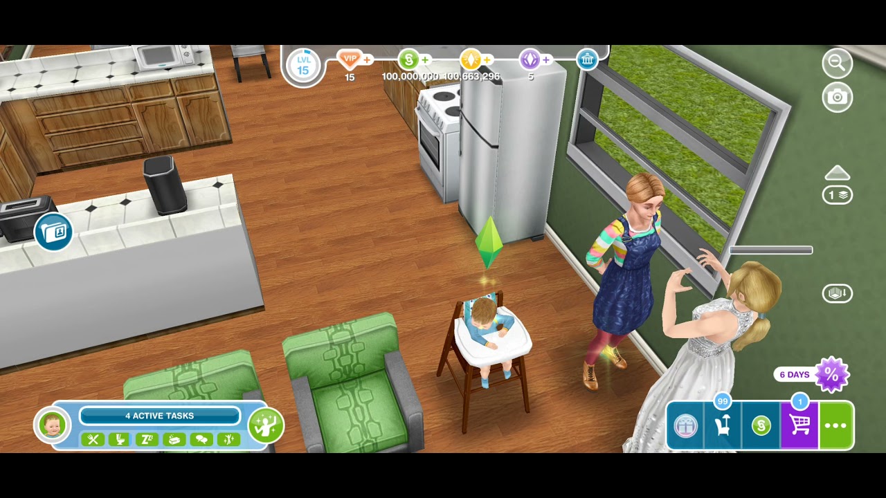 Ask Nanny Williams to help a friend - Nanny knows best quest / Sims Freeplay