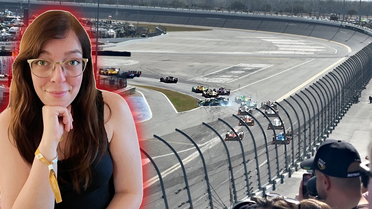 crashing out at the Rolex 24
