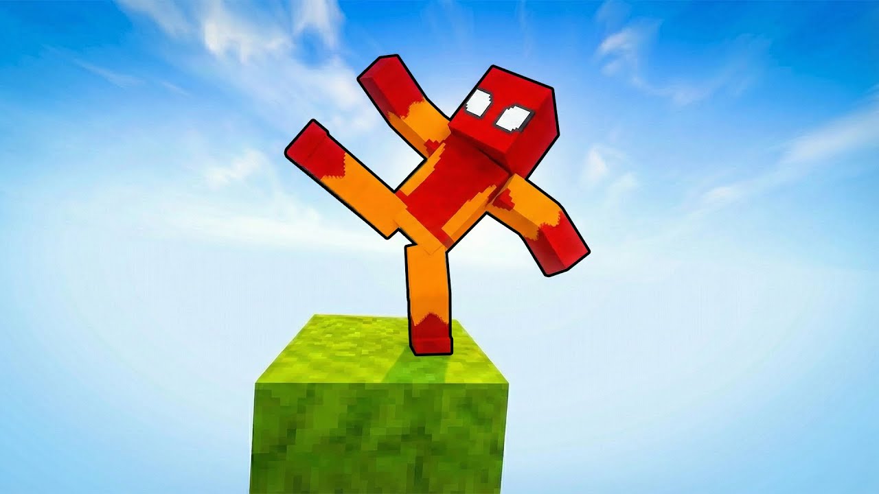 NEDEN TEK BLOKTA YAŞADIM? SKYBLOCK - HYTALE