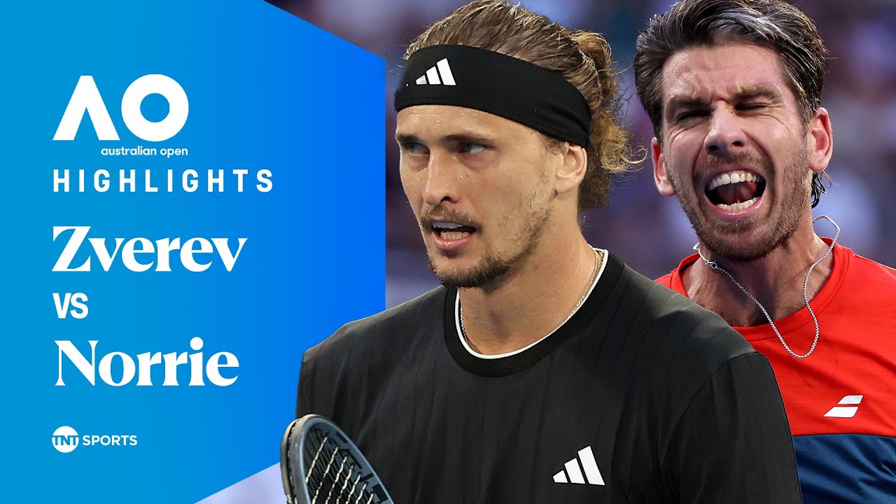 Alexander Zverev vs Cameron Norrie | Round Three | Australian Open 2026 Highlights 🇦🇺