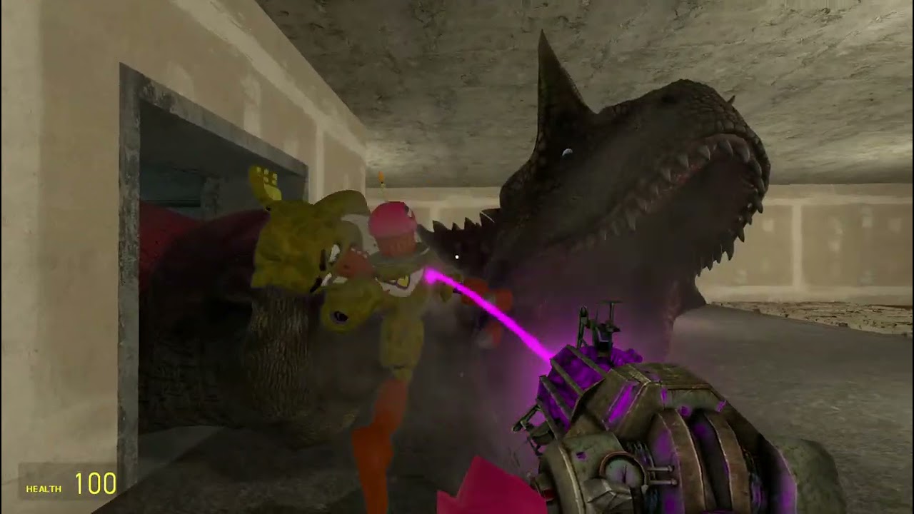 dinosaur attck