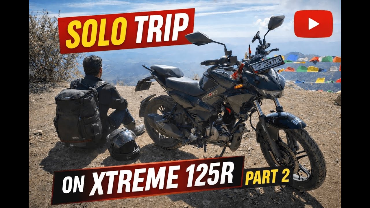 Meerut to Mussoorie Solo Ride | Part 2 | Extreme 125R