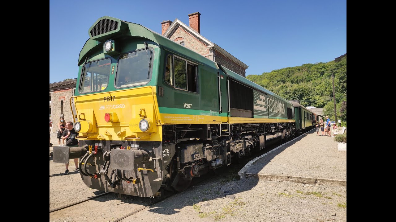 Festival du Rail 2021 du Chemin de Fer du Bocq, Spontin (Belgique)