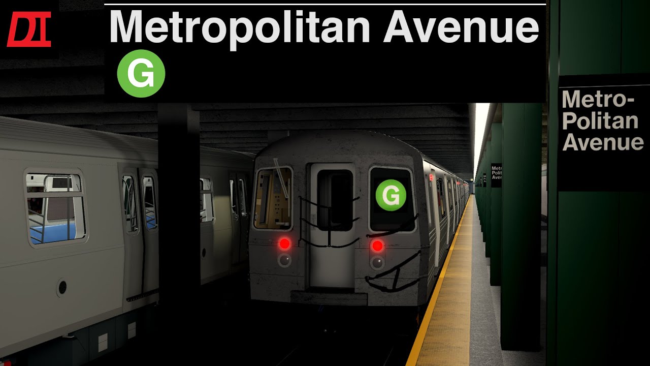 Roblox | Railfanning at Metropolitan Avenue