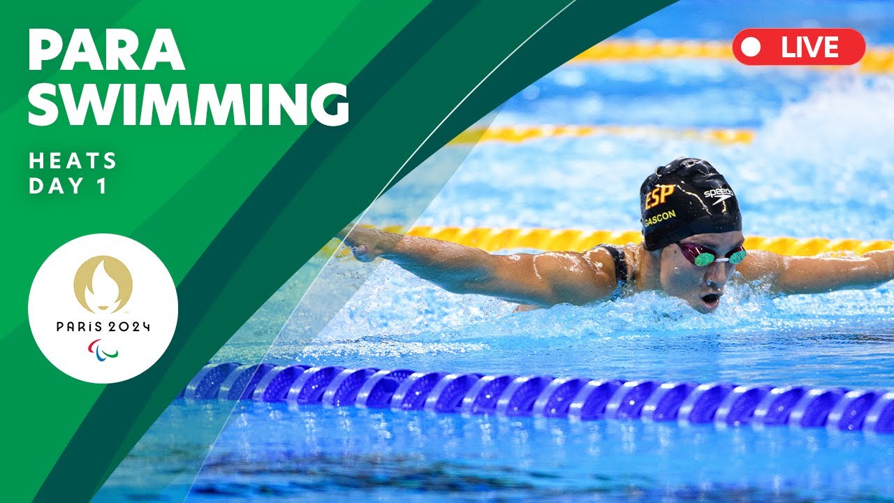 Para Swimming - Men's & Women's Heats | Day 1 | Paris 2024 Paralympics