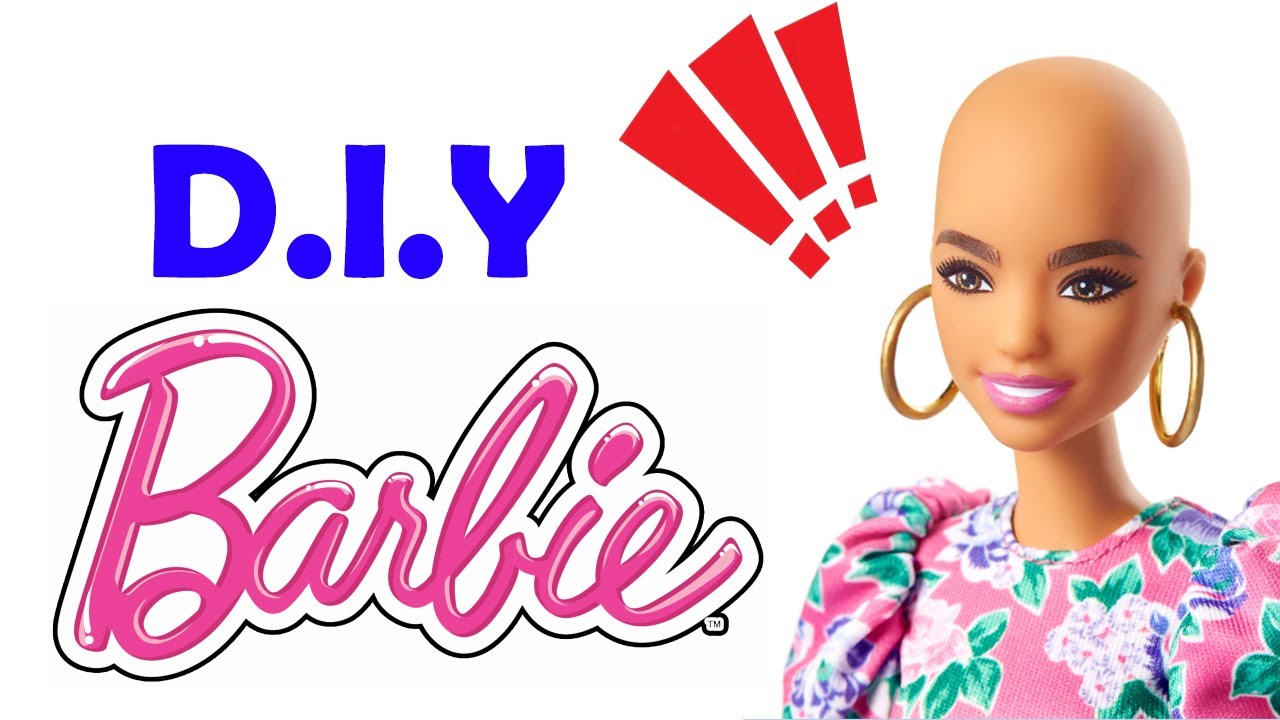 DIY - Como fazer peruca para Barbie
