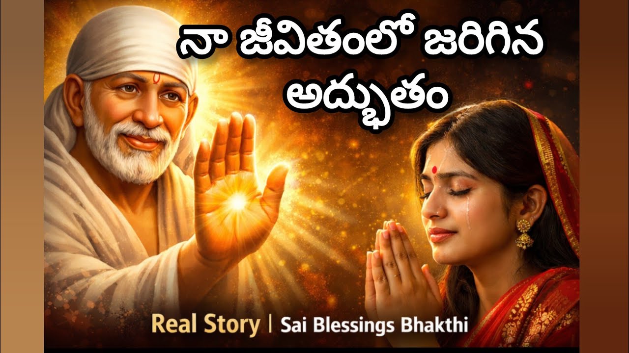 సాయిబాబా మన బాధల్ని నిజంగా అర్థం చేసుకుంటారా? – ఇది కల్పితం కాదు, నా జీవితంలో జరిగిన 100% నిజం🙏