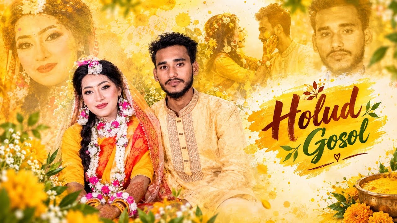 Holud Gosol of Arif। A 90's them Holud। Promo by Shakti Studio
