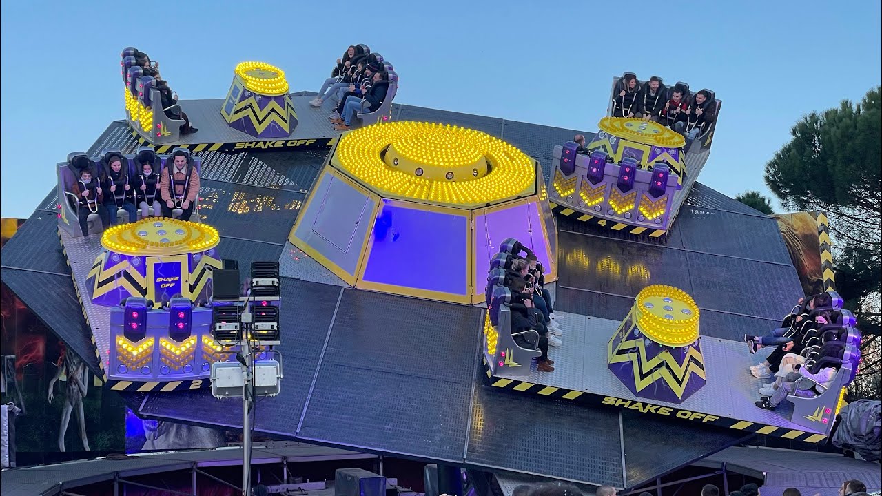 Shake Off (Hudry) On Ride Fête Foraine Chalon sur Saône 2022