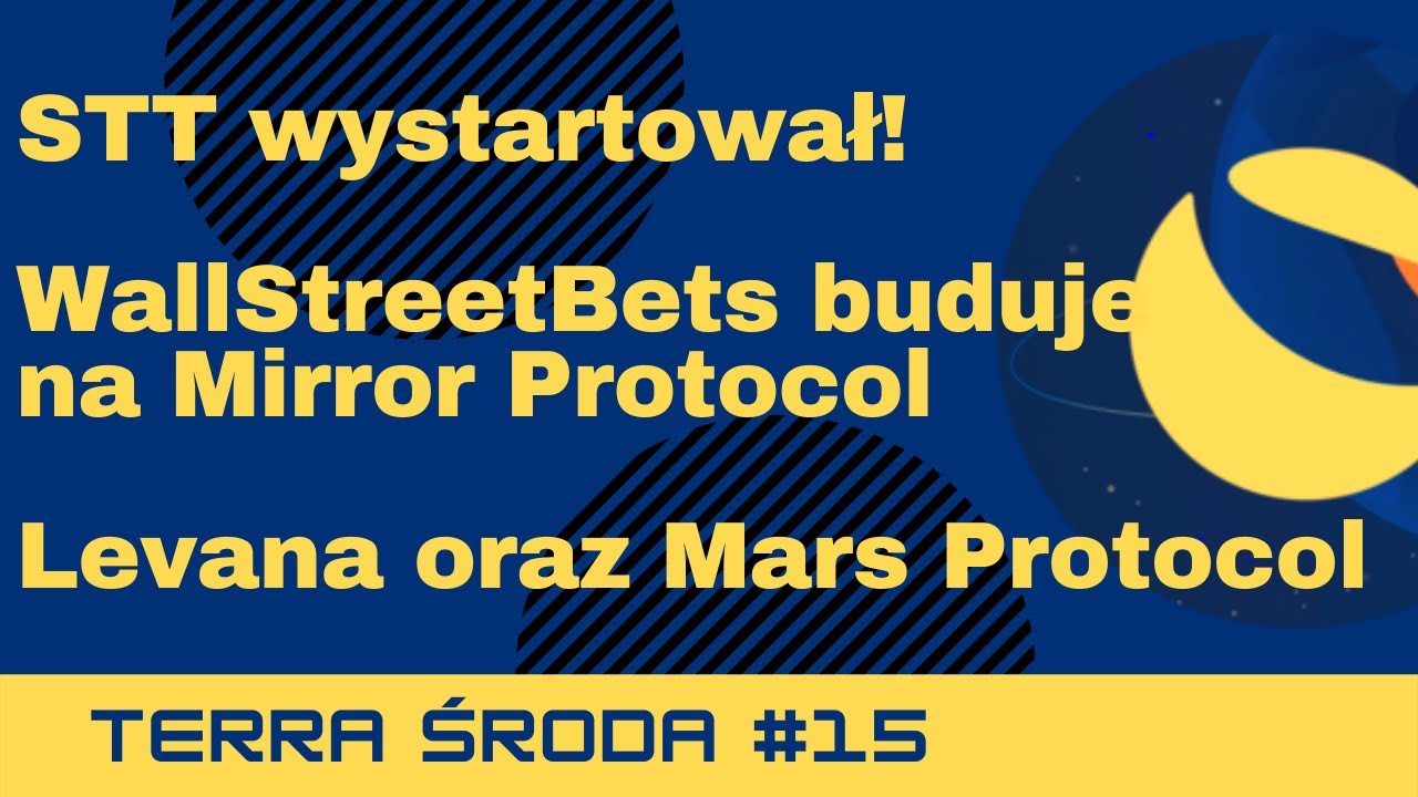 Terra Środa #15:⚠️Columbus-5 przełożony l Wrażenia ze startu $STT | WSB na Mirror | Levana oraz Mars