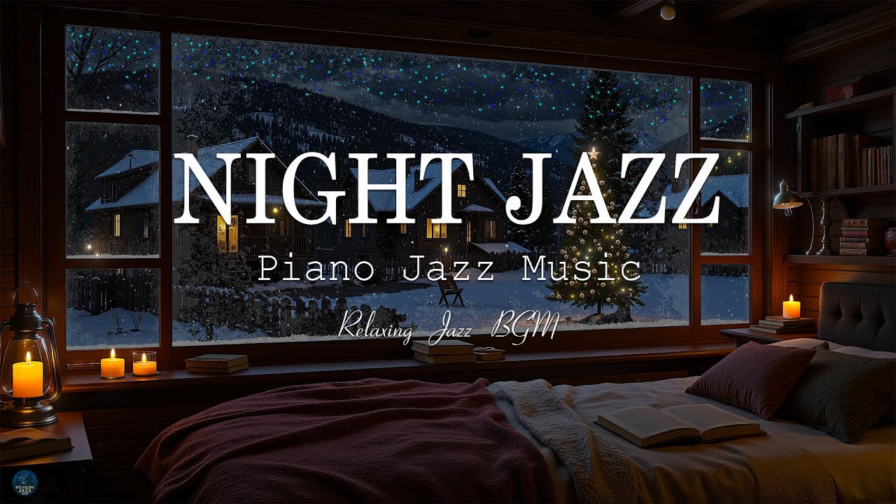 Exquisite Jazz Sleep in Quiet Winter - Soft Relaxing Piano Jazz Music for Peaceful Mood, Deep Sleep