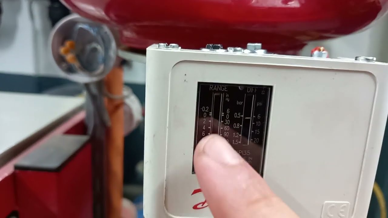 CHANGEMENT ET REGLAGE PRESSOSTAT