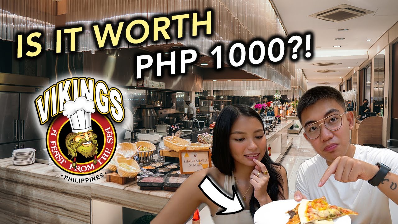 WE TRY THE BEST BUFFET IN THE PHILIPPINES! | Vikings Luxury Buffet 2021