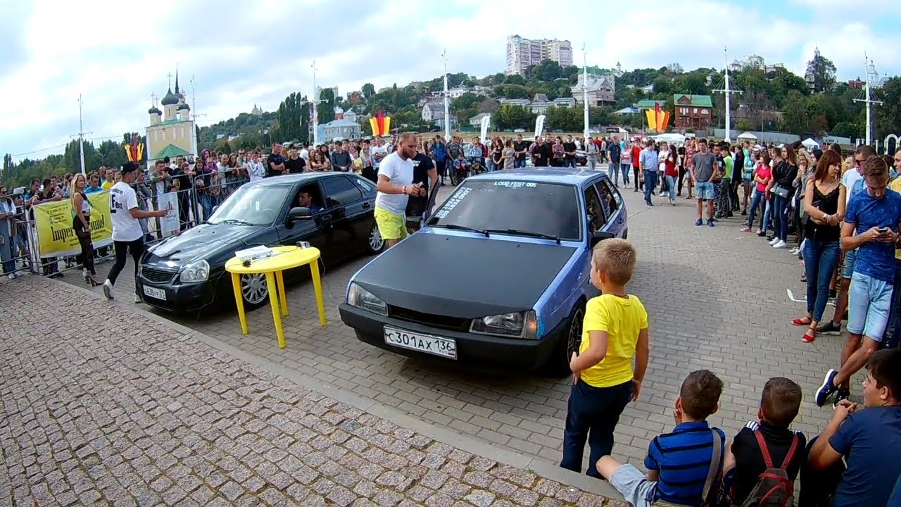 ГРОМКАЯ Лада Приора vs. ВАЗ 2109 | LFest соревнования по АВТОЗВУКУ
