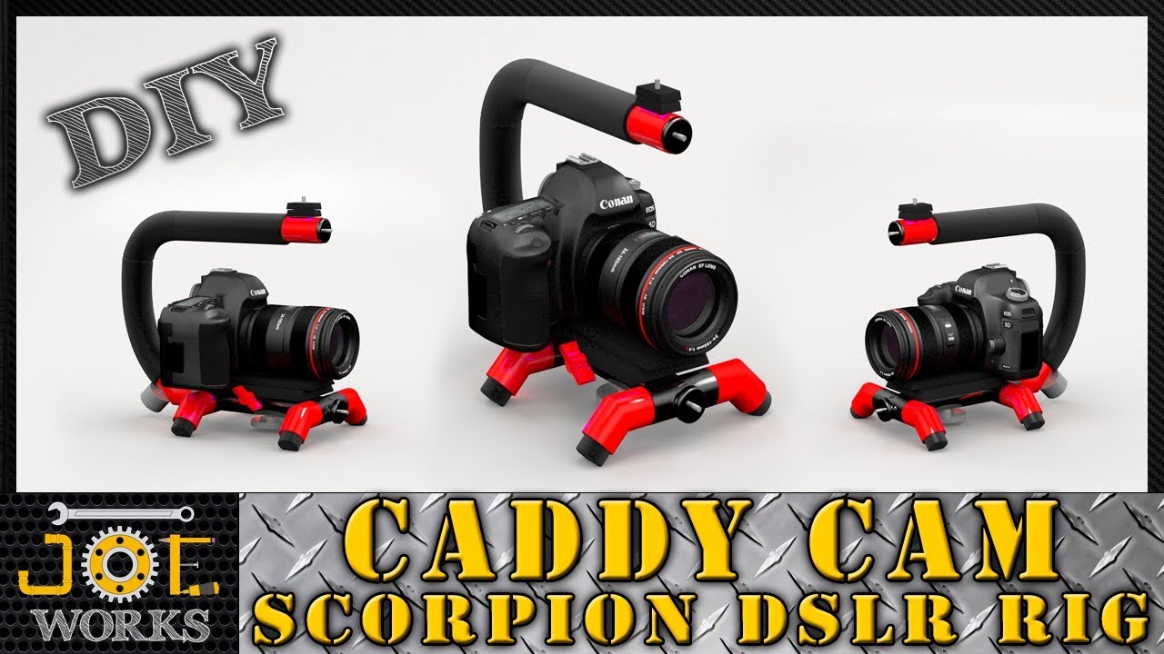 Construye tu propio CaddyCam (CamCaddie) en PVC, DSLR Camera Grip - DIY | JOE Works
