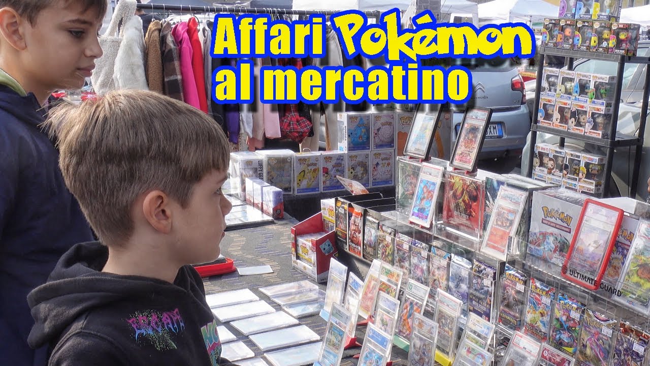 Non credevo di trovarle QUI... carte Pokémon rare al mercatino 😳
