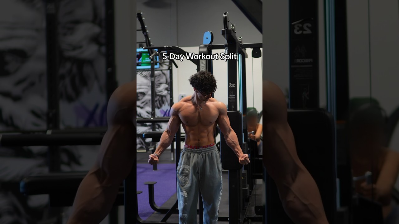 The Perfect 5-Day Workout Split 🦾