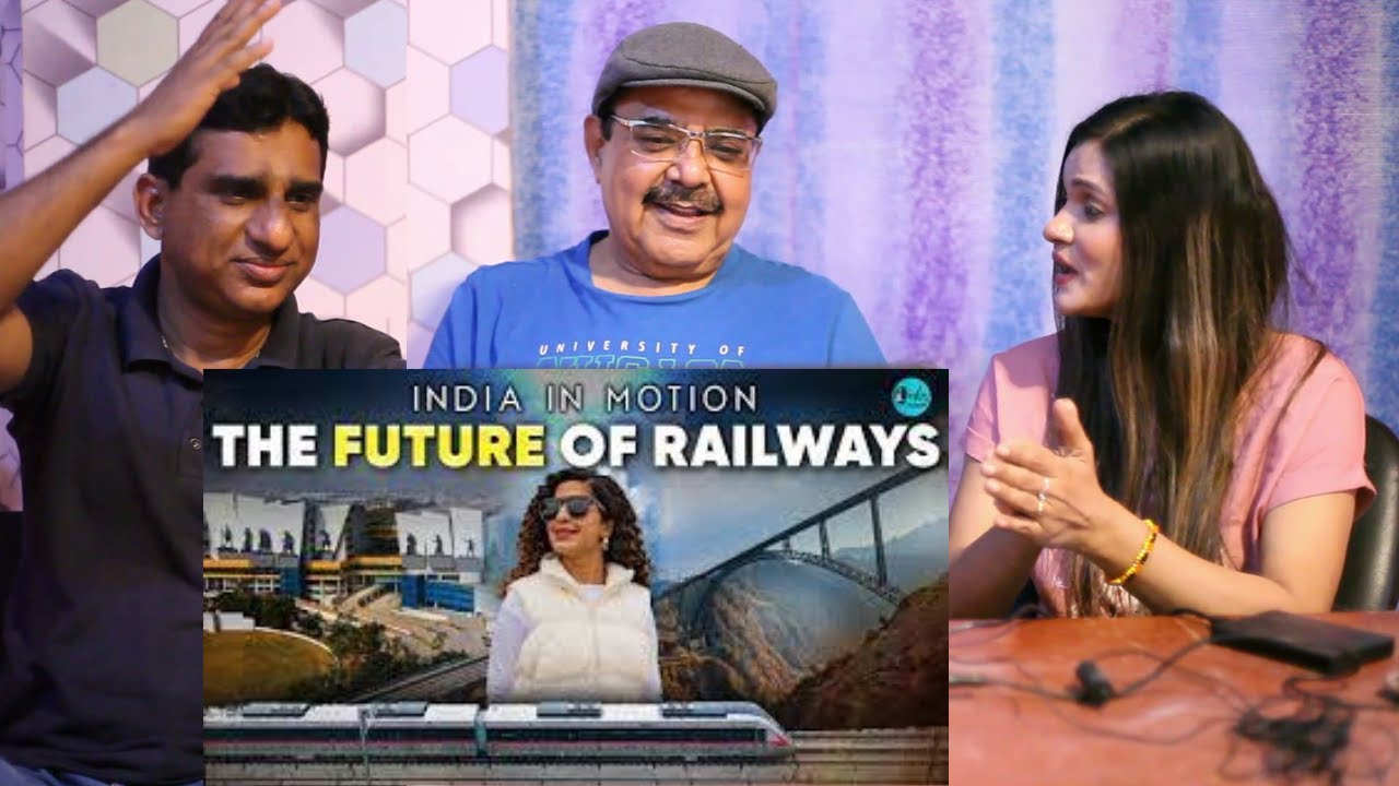 Pakistani Reacts to The Future Of Rail Travel In India | India In Motion Ep 1 | Curly Tales