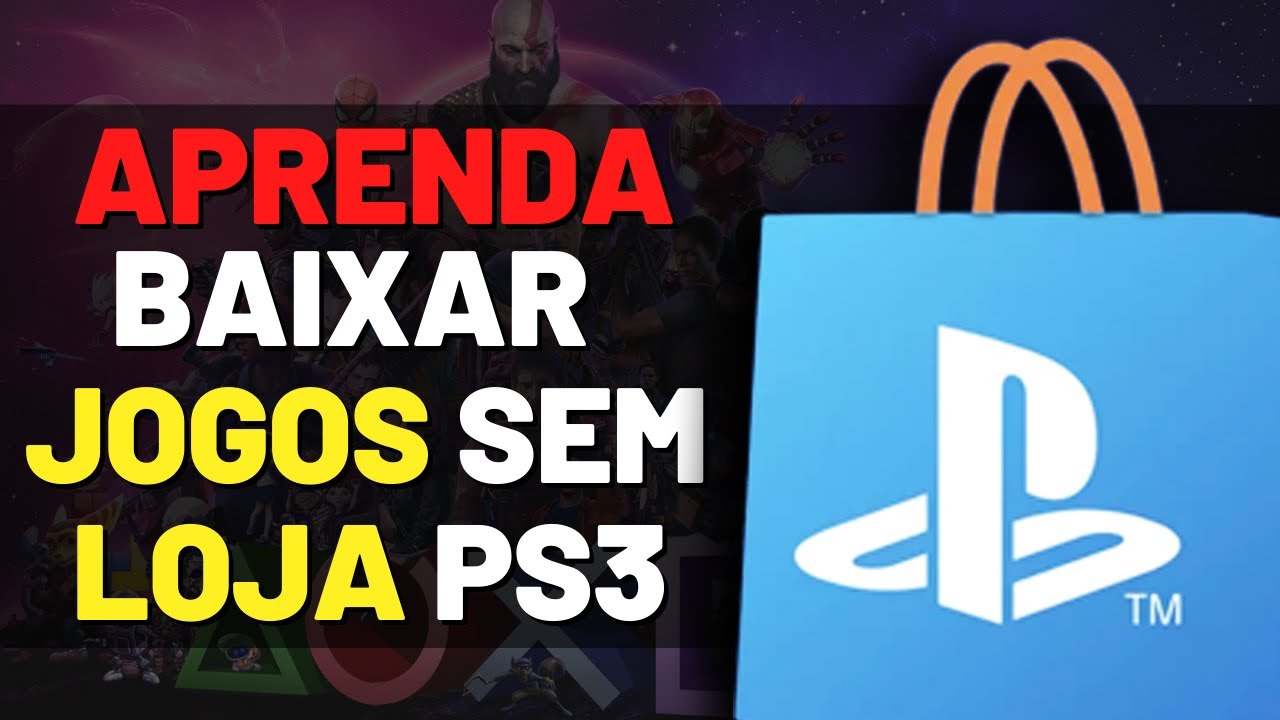 Baixar Jogos e mais sem PS STORE no Playstation 3 - Tutorial 2023
