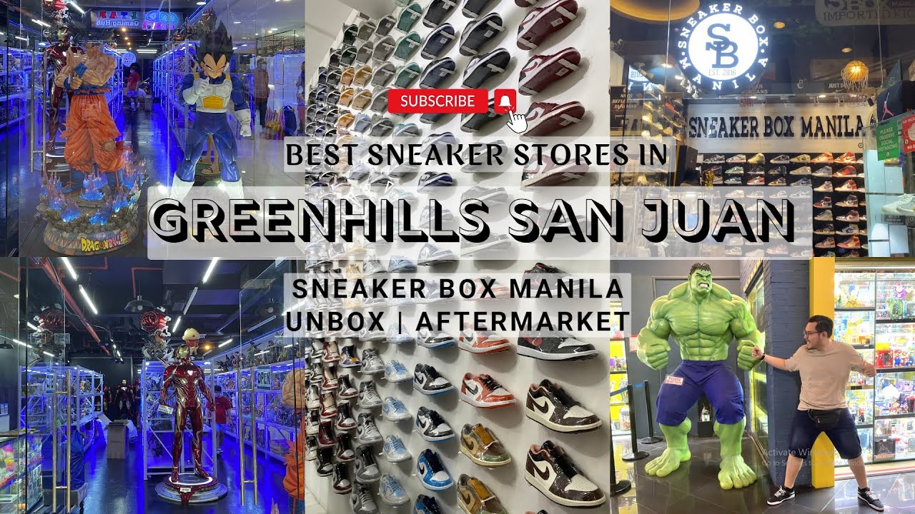 BEST SNEAKER STORES IN GREENHILLS | Sneaker Box Manila | AfterMarket | Unbox