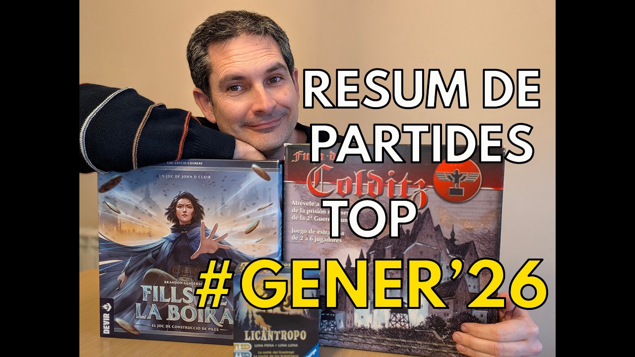 RESUM DE PARTIDES #GENER26 . UN MES TOP!