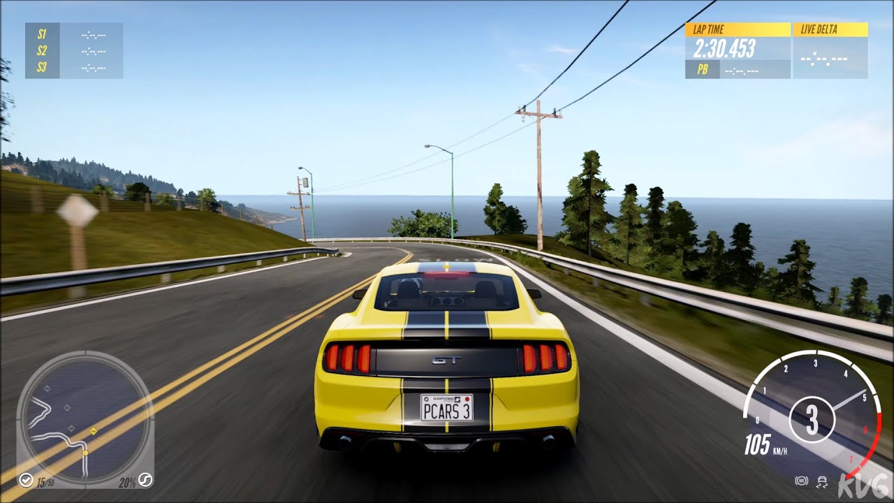 Project CARS 3 - Ford Mustang GT 2015 - Gameplay (PS4 HD) [1080p60FPS]