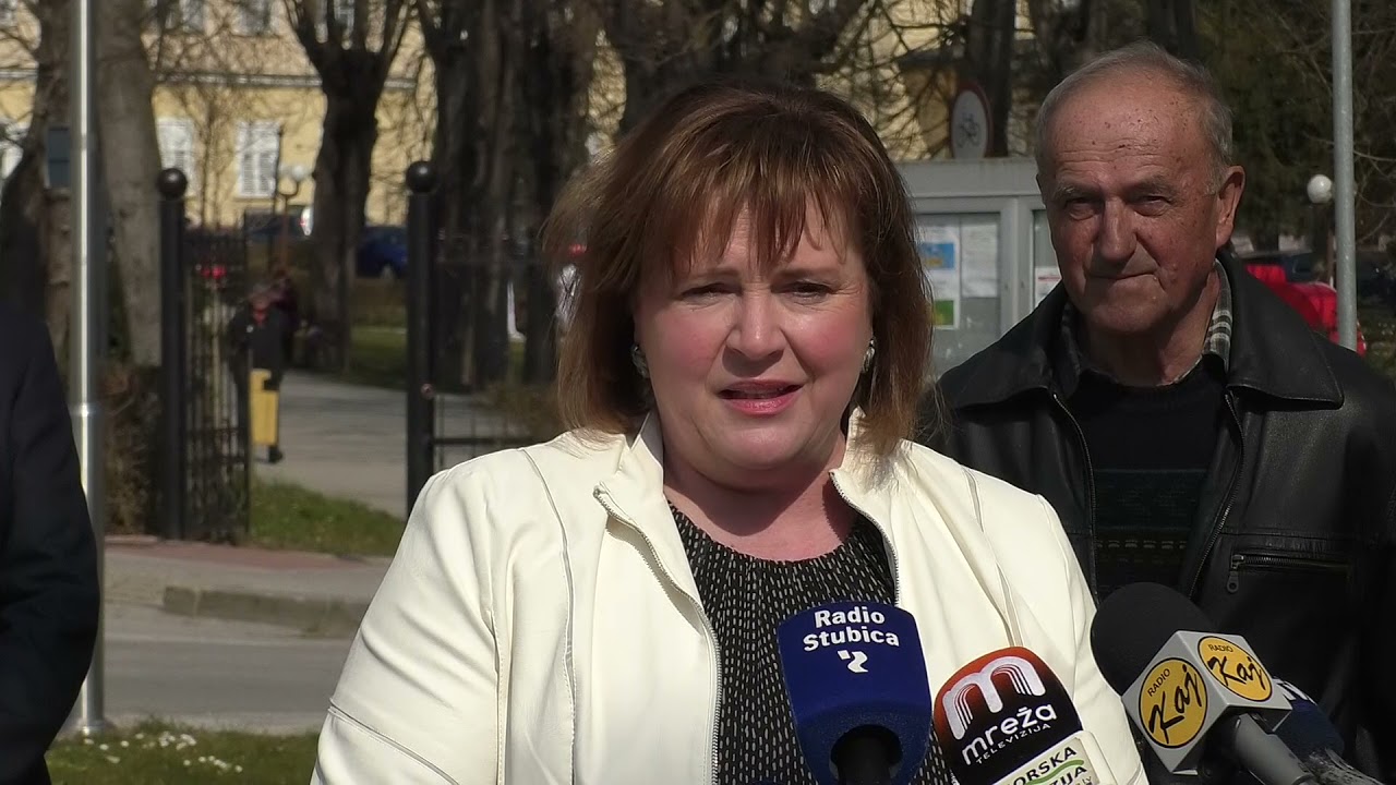 Zagorje moje 23.03.-Obilazak radova u Velikom Trgovišću-Predstavljanje kandidature Gordane Jureković