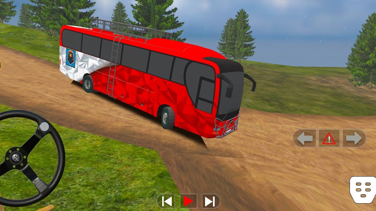 Coach Bus Simulator India Off Road Driving Bus Game Simulator Bablu Gamer Gameplay Video Part 587