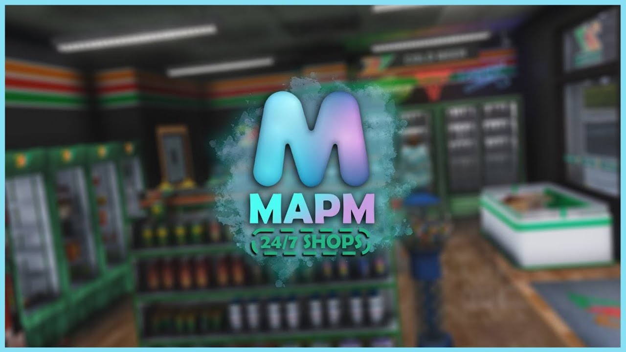 MSHOP | 247 shops | Fivem Custom MLO | GTA 5