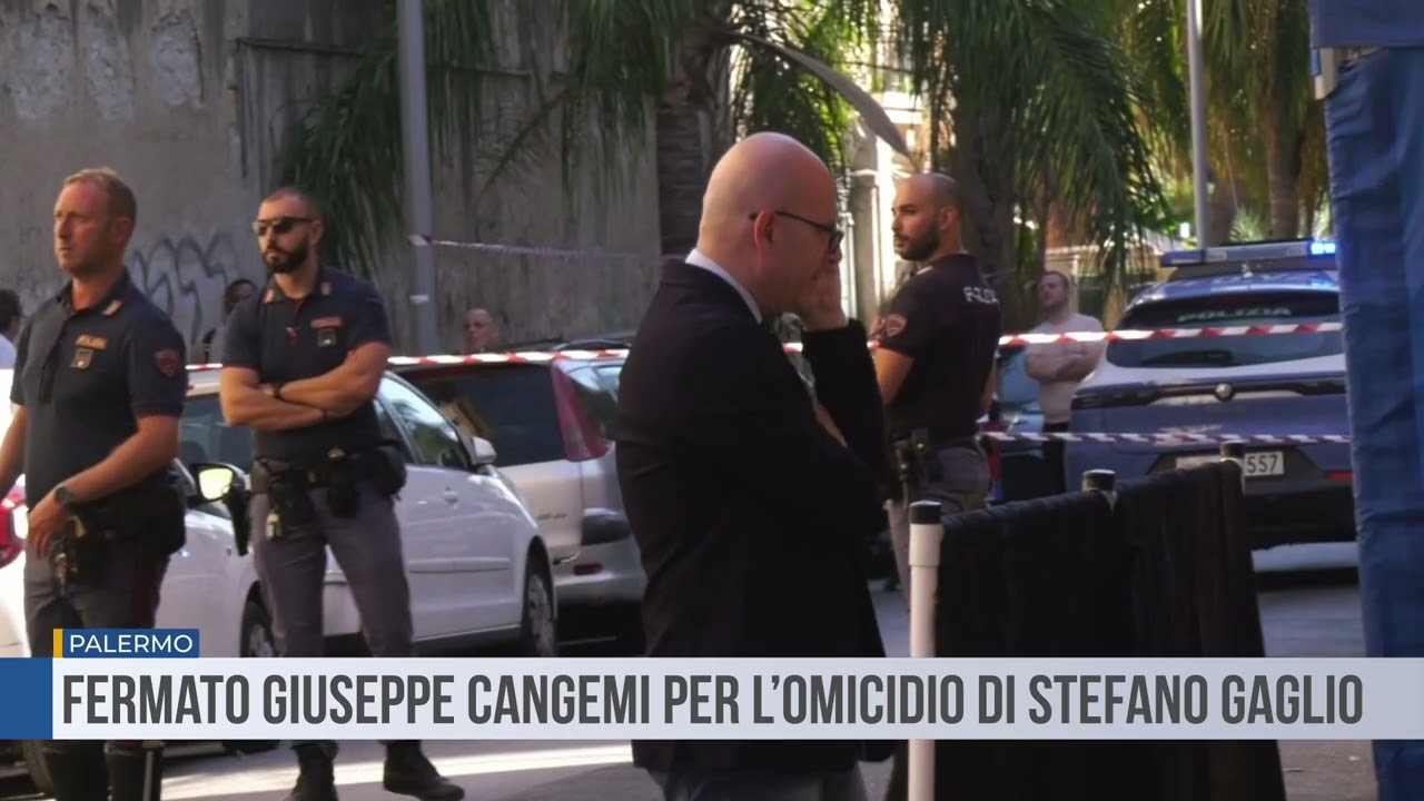 Palermo. Fermato Giuseppe Cangemi per l’omicidio di Stefano Gaglio