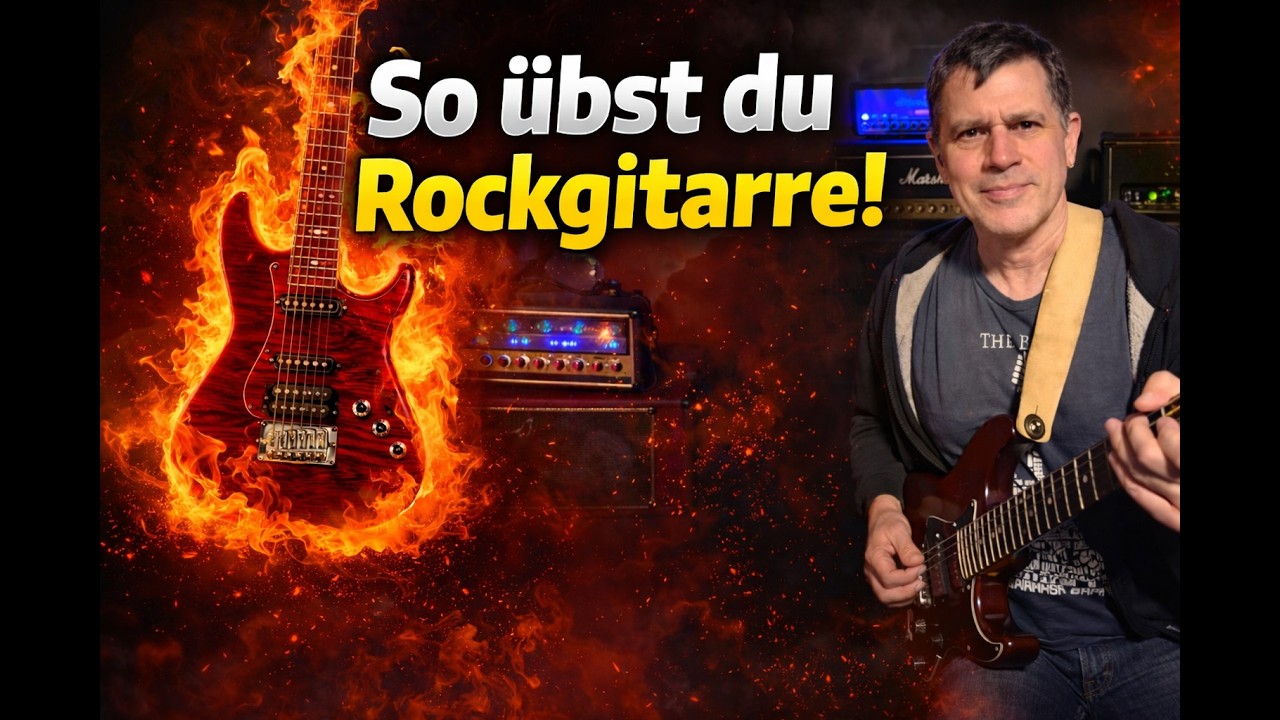 So übst du Rockgitarre! #rockgitarre #egitarre