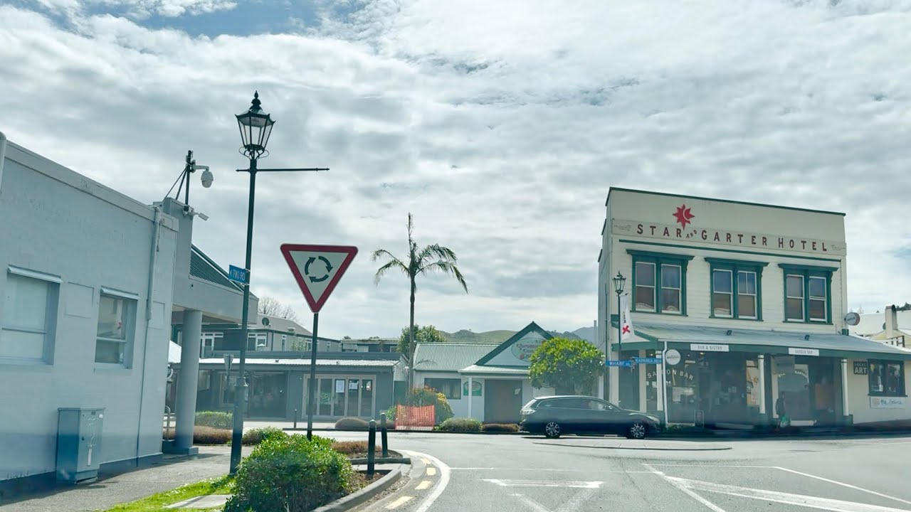 POV A Day Trip from Auckland &ndash; Driving Through Coromandel Town 🚗🌿