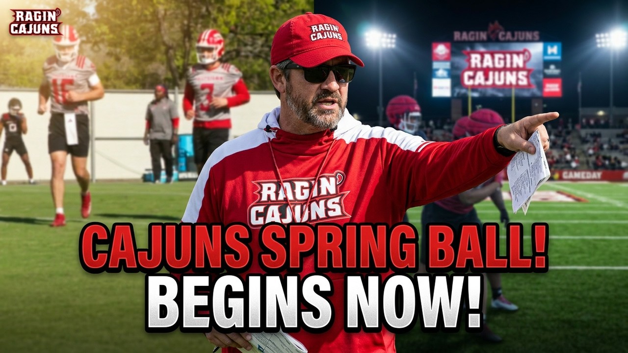 Ragin' Cajuns Spring Football BEGINS | What to Expect This Season