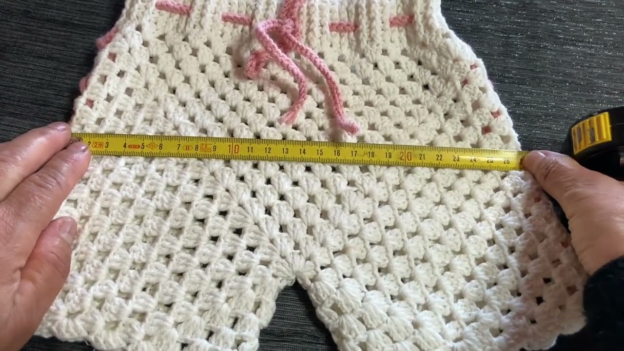 YAZLIK ŞORT TIĞ ÖRGÜ CROCHET SHORTS