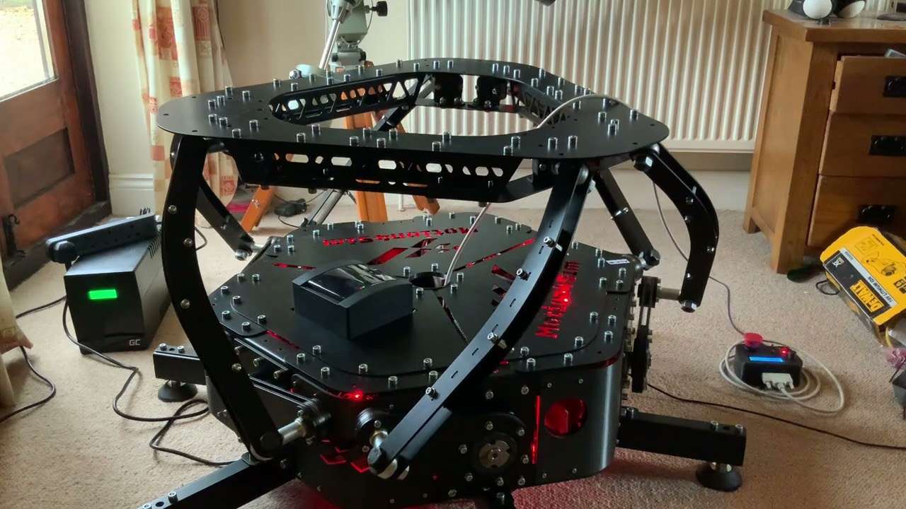 Motion Rig - Motion4Sim Power On & First Tests