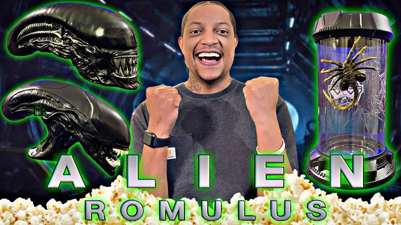 ALIEN ROMULUS | POPCORN BUCKETS | REVIEW | CINEMARK & REGAL | THESE LOOK AMAZING | IM HOOKED🤯😱