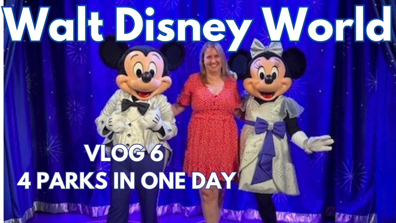 Solo Walt Disney World Trip - September 2023 - Vlog 6 - 4 Parks in One Day (Sort of!)