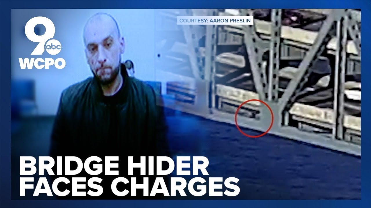Suspect appears in court after police chase ends with him hiding under Cincinnati bridge