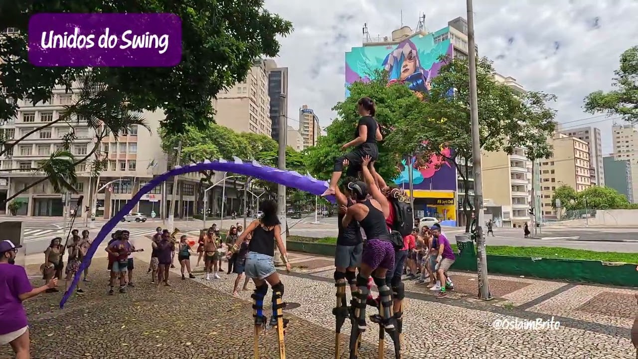 Bloco Swing no Carnaval de Rua de São Paulo