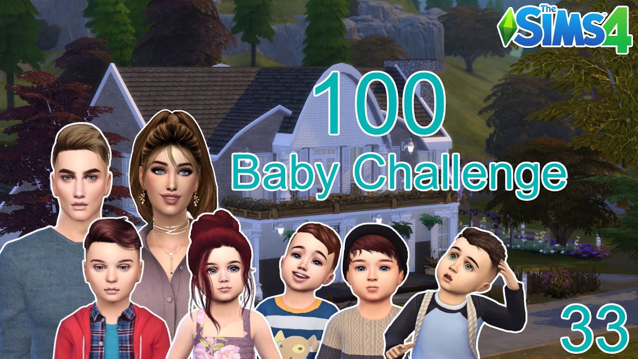 100 Baby Challenge Sims 4||Ep 33: FOUR Toddlers!!! Oh Man!